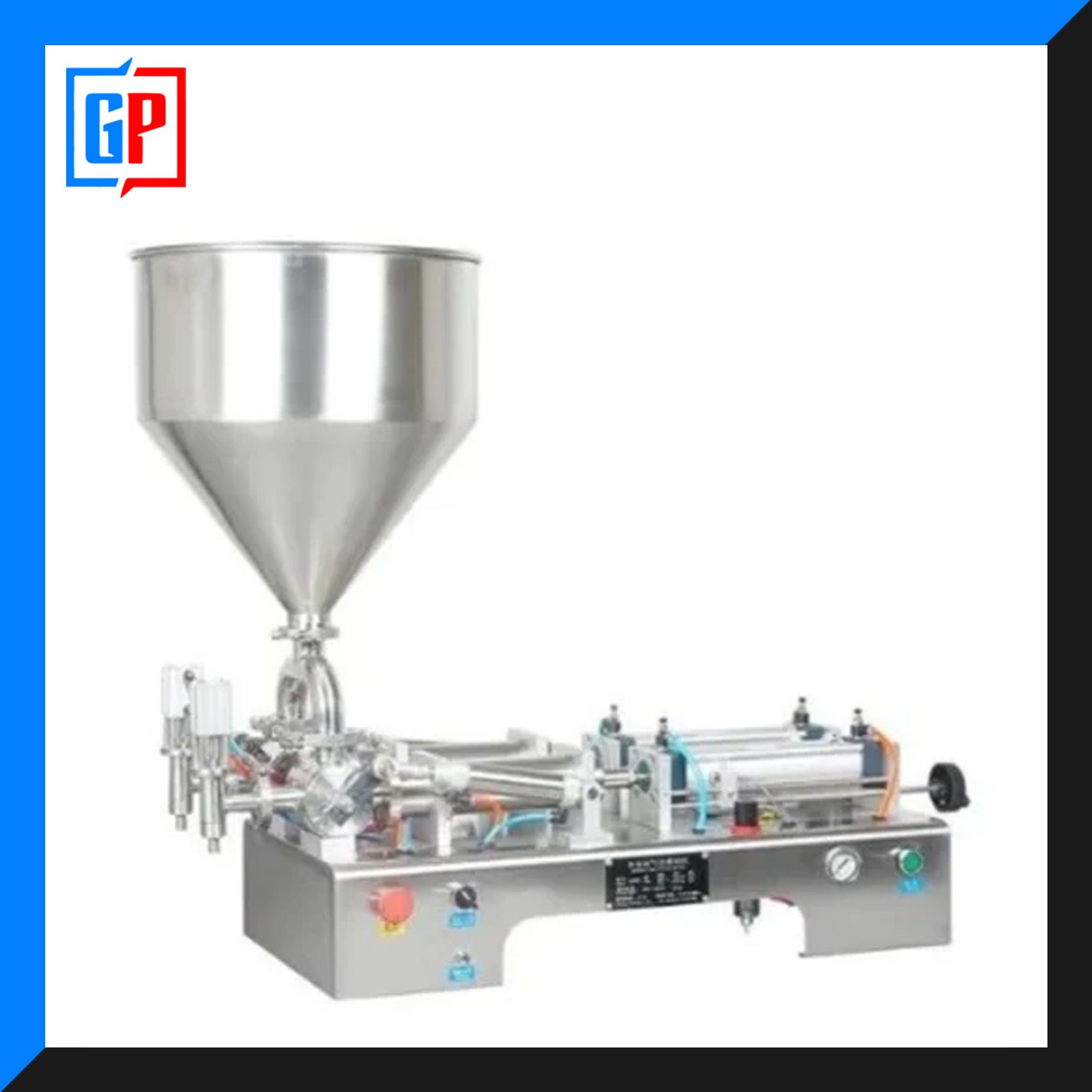 Paste filling machine for cream and sauce packaging